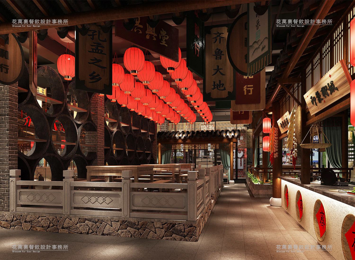 成都門店設(shè)計：在融合與創(chuàng)新中弘揚美食文化！（成都餐飲特色）