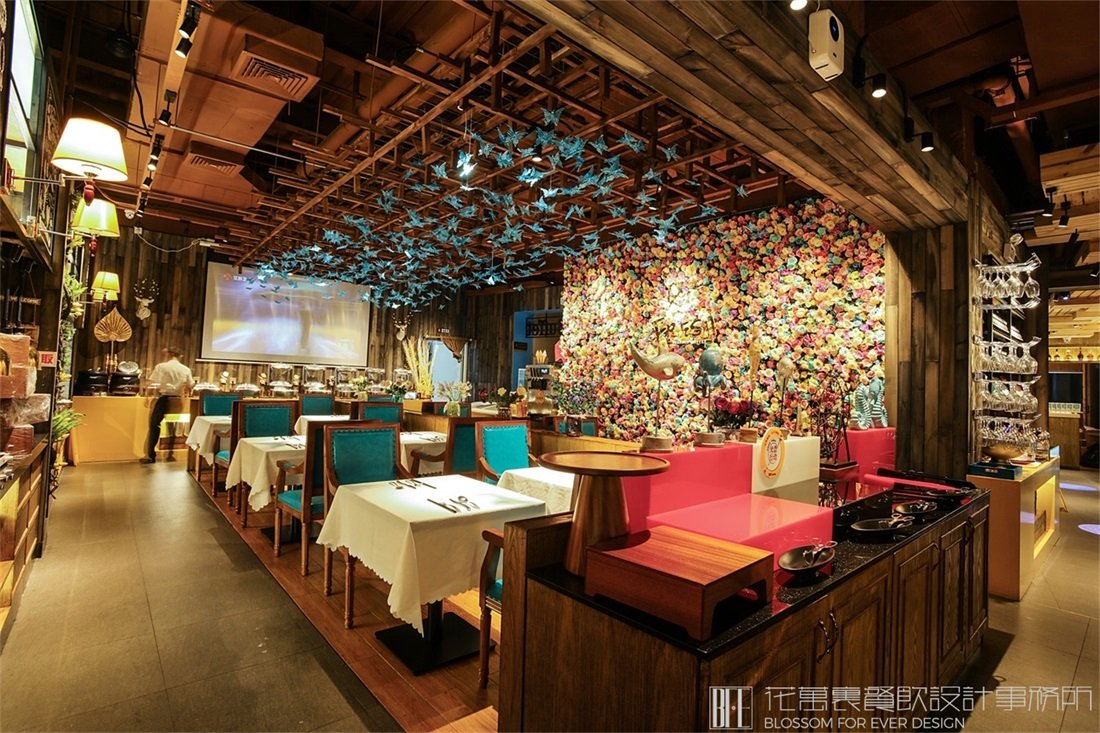 餐廳自助餐臺設計與布置！