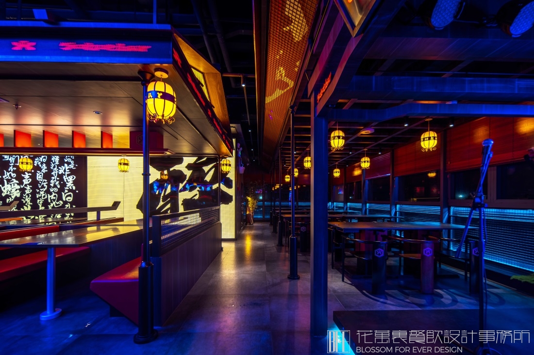 連鎖燒烤店裝修設(shè)計(jì)！
