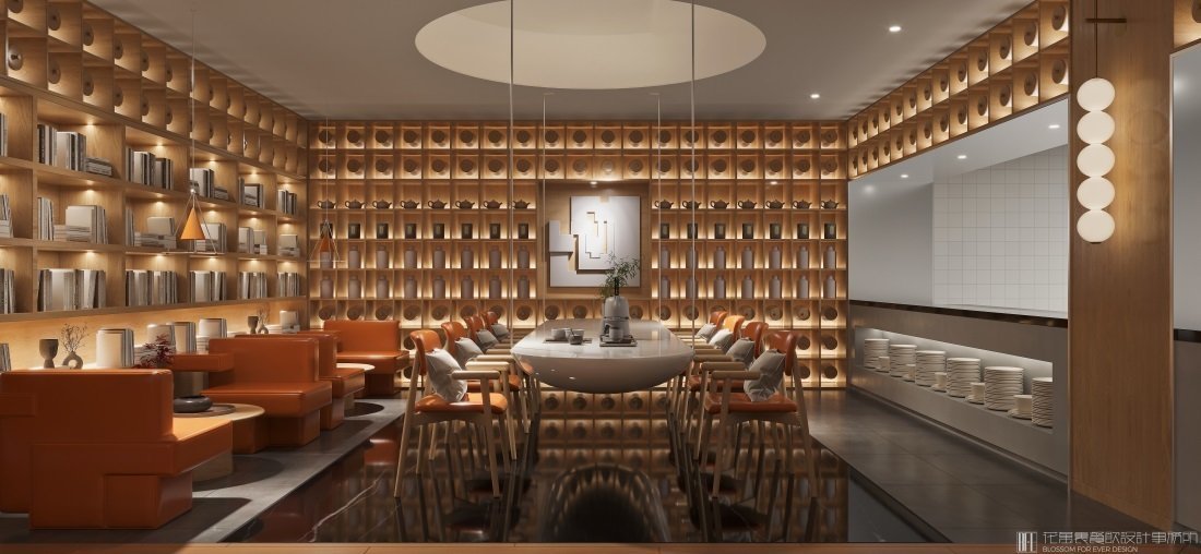 【56TEA COLOR】中餐餐飲空間設計案例圖片 4