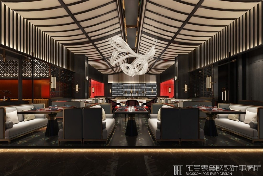 【東來順】火鍋店餐飲空間設(shè)計(jì)案例圖片 5