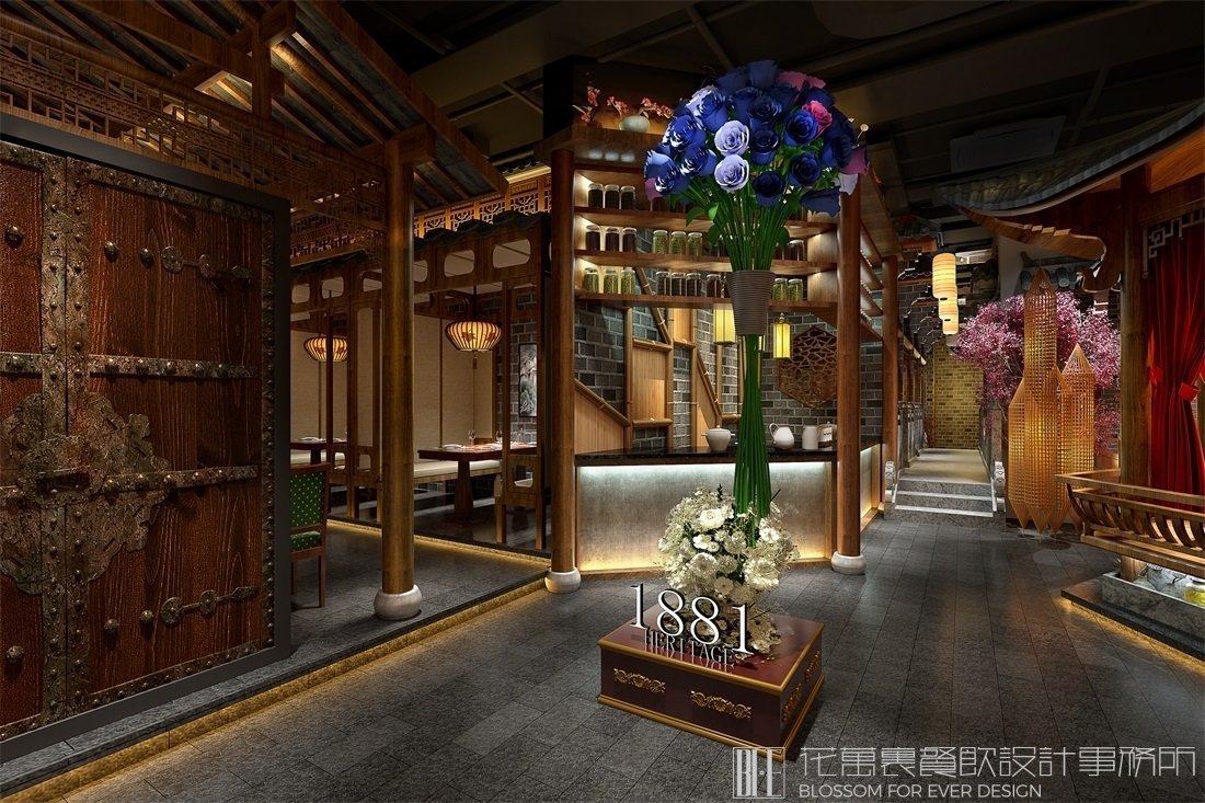 【小吃風(fēng)云】小吃店餐飲空間設(shè)計(jì)案例圖片 5